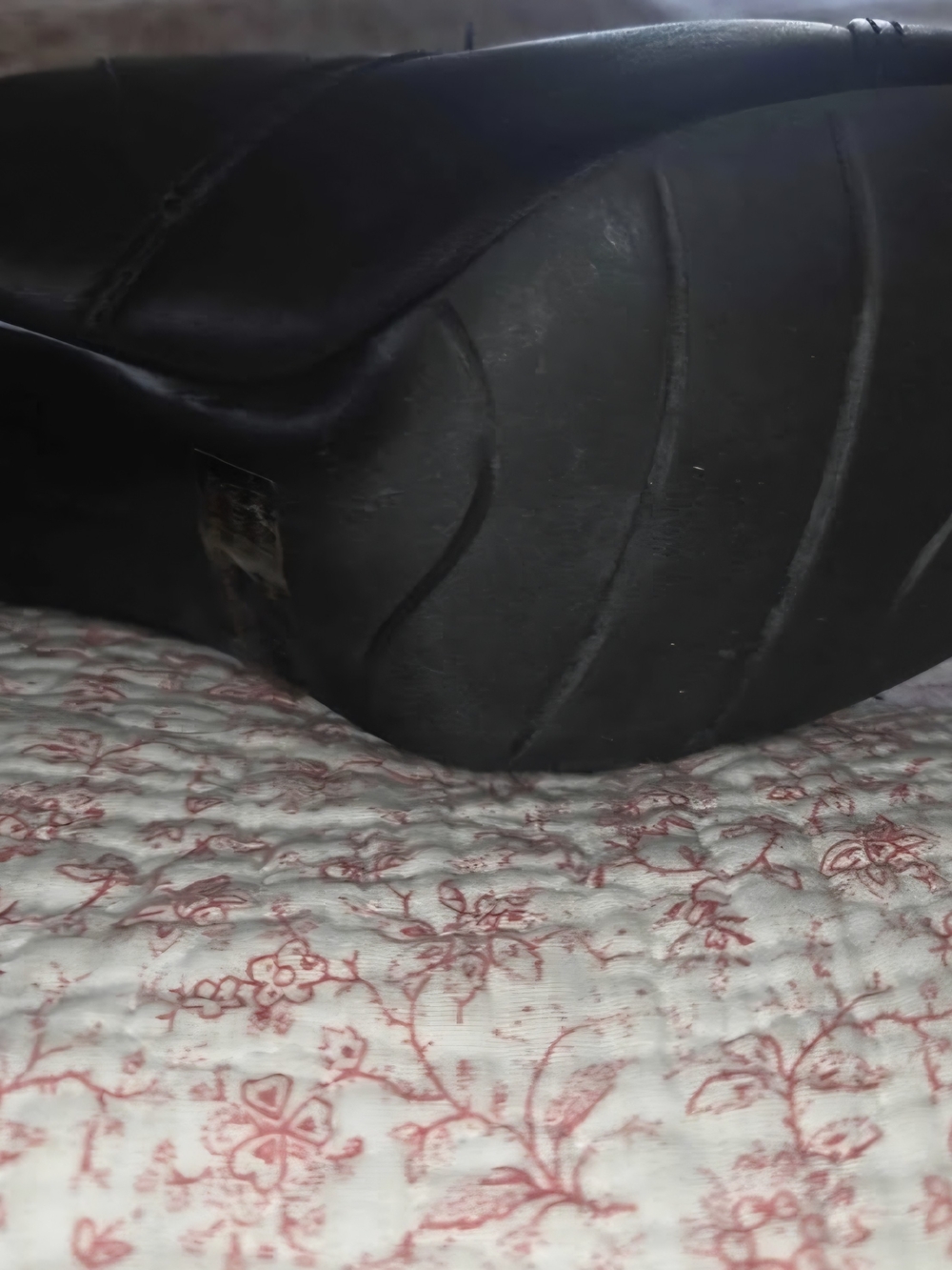 Clarks Athena Black Leather Double Buckle Heels Pumps Size 8M - Picture 3 of 8